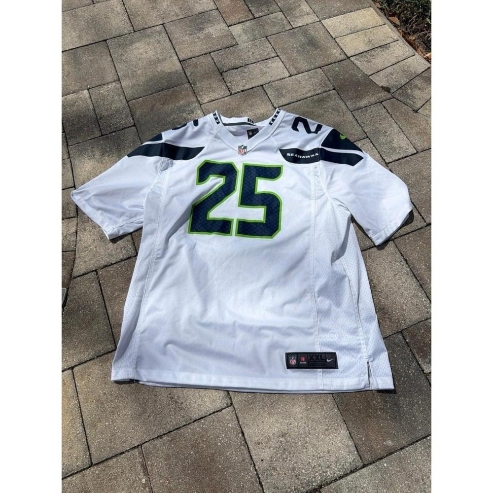 Nike Vapor Elite Richard Sherman Seahawks Jersey Mens 48 EUC